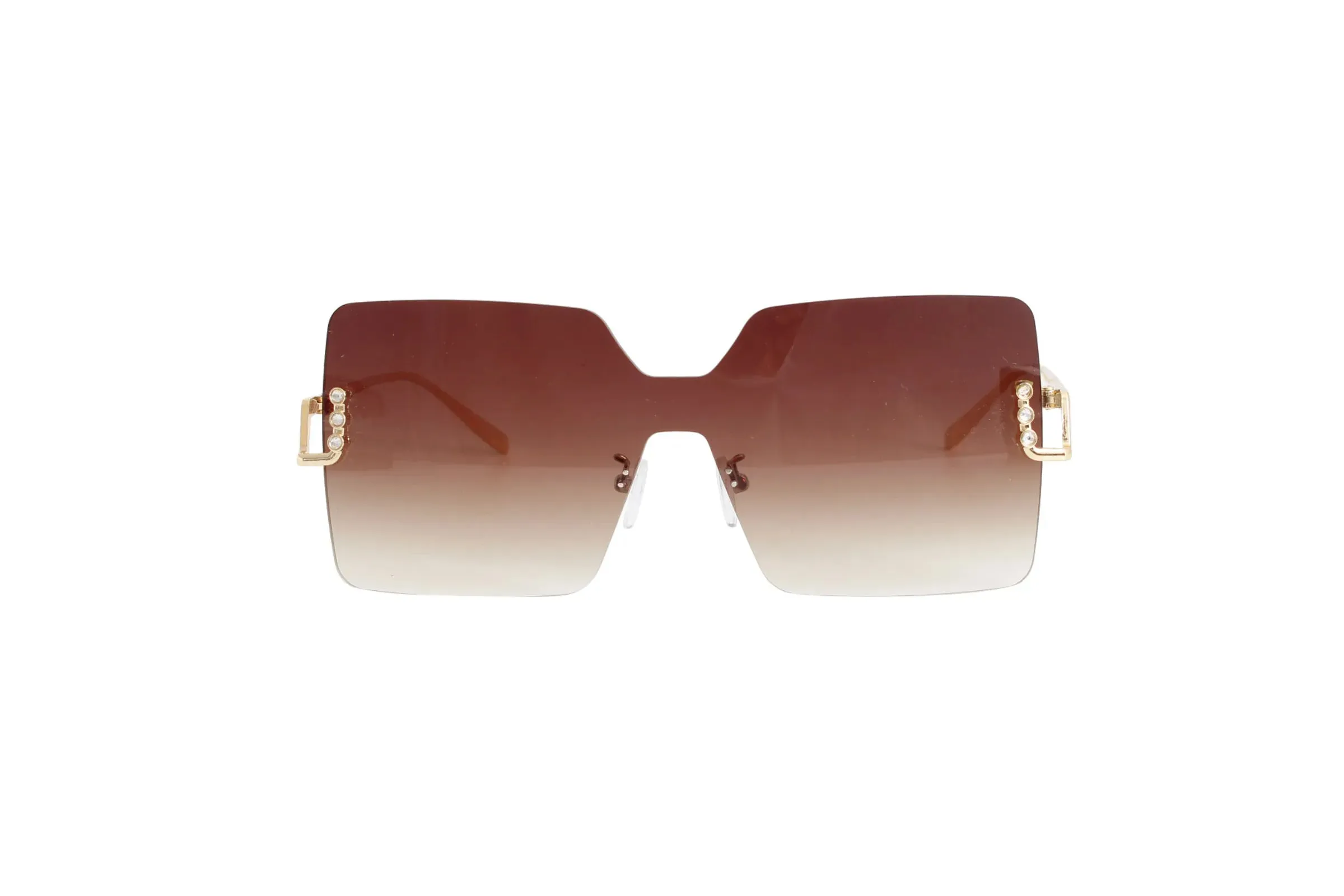 One Piece Square Sunglasses