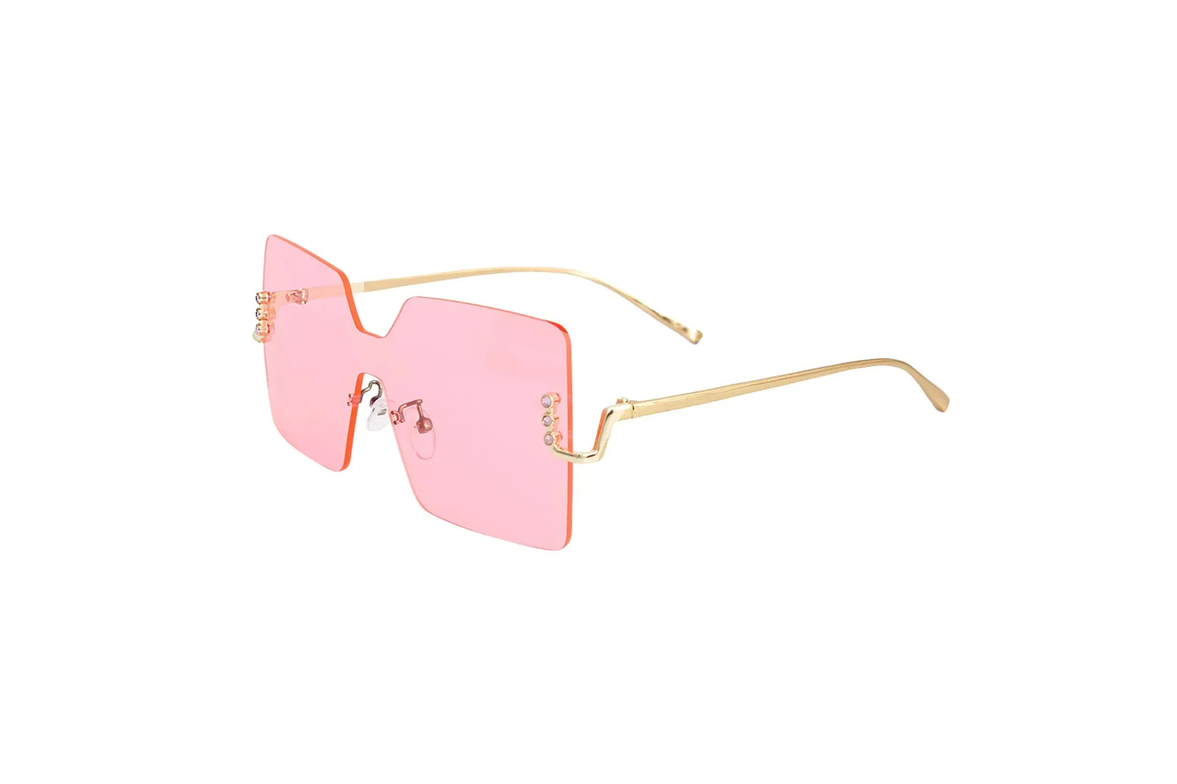 One Piece Square Sunglasses