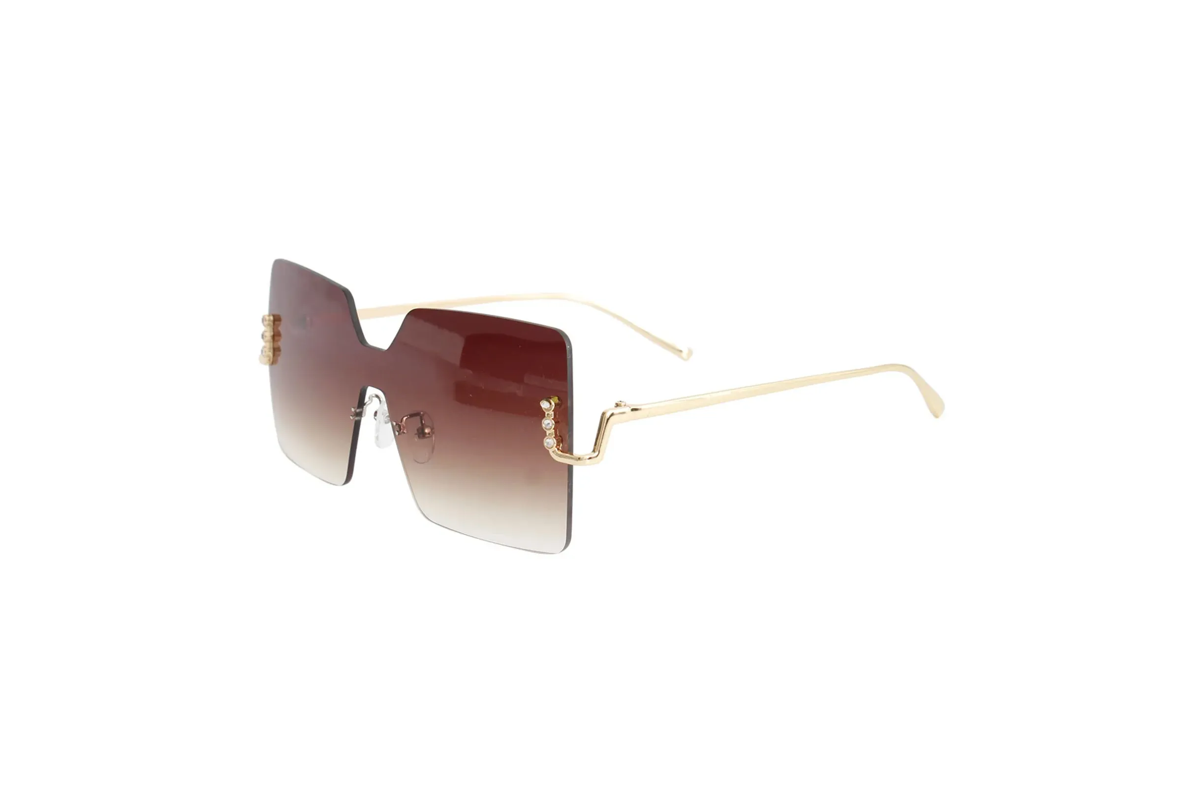 One Piece Square Sunglasses