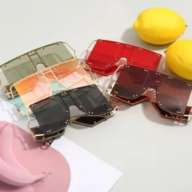 Oversized Square Sunglasses Unique And Fashionable Eyewear