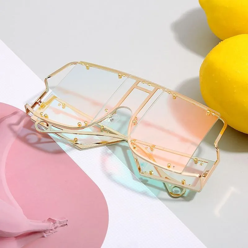 Oversized Square Sunglasses Unique And Fashionable Eyewear