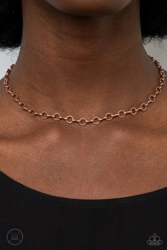 Paparazzi Necklace ~ Keepin it Chic - Copper