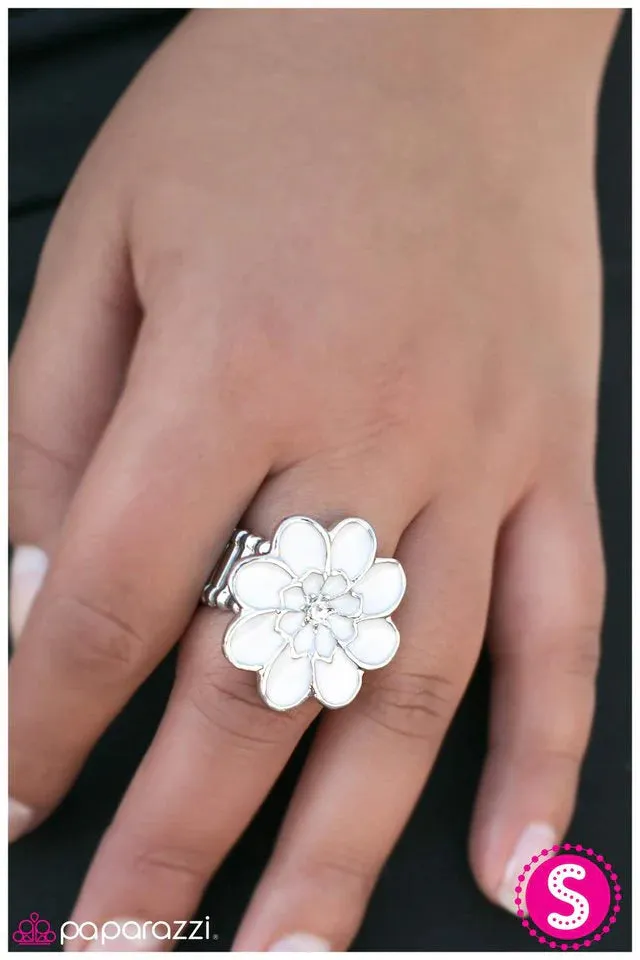 Paparazzi Ring ~ Spring Fling - White