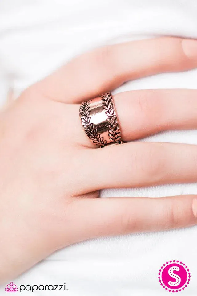 Paparazzi Ring ~ Zen Garden - Copper