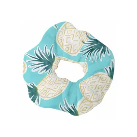 Pineapple Watercolor Towel Scrunchie, Set of 2