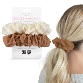 Plastic-free Scrunchies - Cappuccino