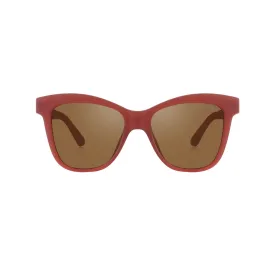 Polarized Adult Wayfarer Sunglasses - Cinnamon