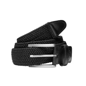 PUMA Braided Weave Belt (Black)