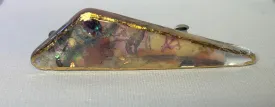 "Two French barrette clasp Unique, UV resin Multilayered Design with Shimmering Hues".