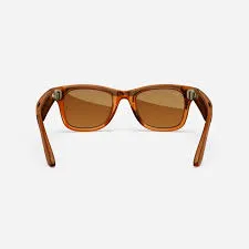 Ray-Ban Meta Smart Glasses Wayfarer Large RW 4008 – Shiny Caramel