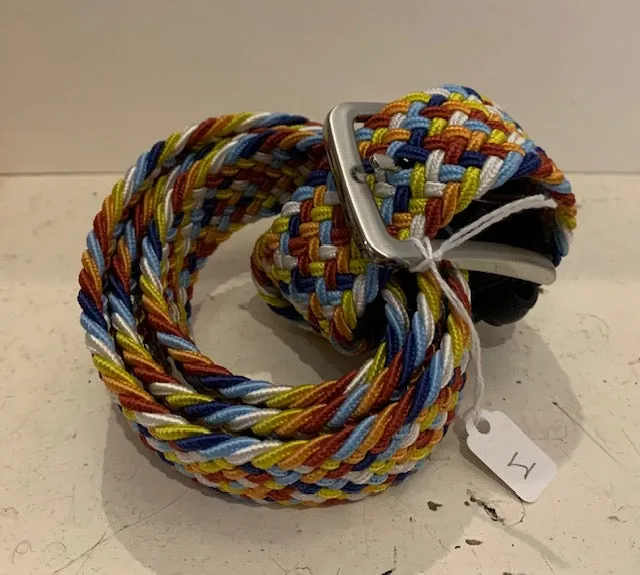 Regent -  Woven Elastic Belt - Multi Colour