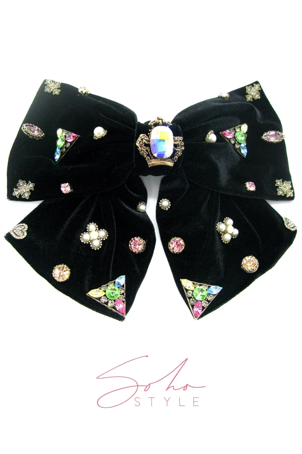 Ribbon of the Throne with Gems Barrette