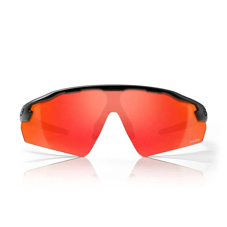 Safestyle Phantoms Matte Black Frame Reflectors Red Lens (PHMBRT100)