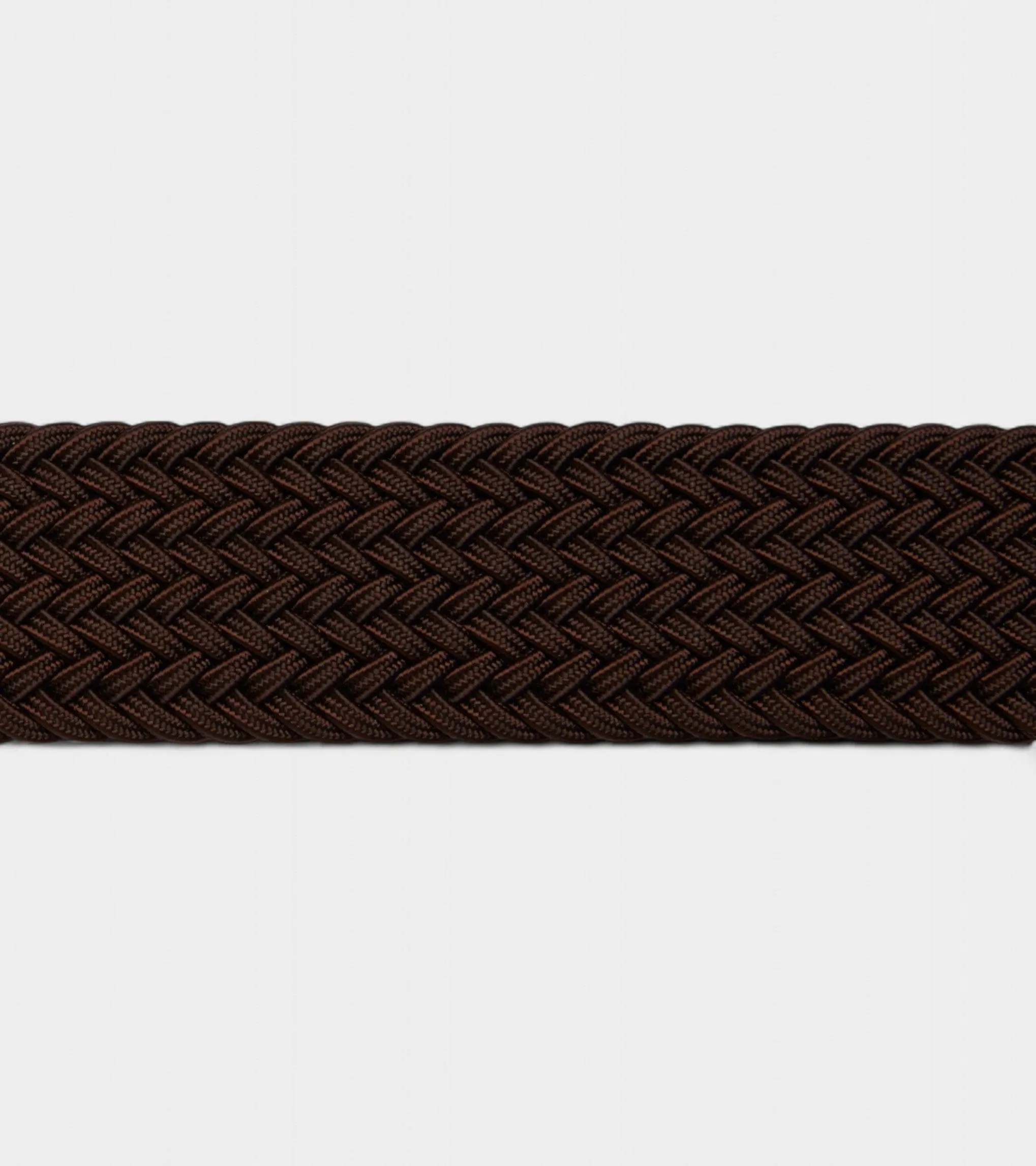 Seb Vegan Bio-Based Bamboo Braided Belt | Brown