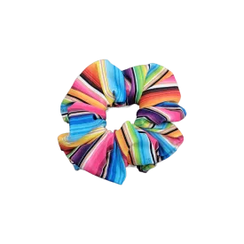 Serape Blue Scrunchie