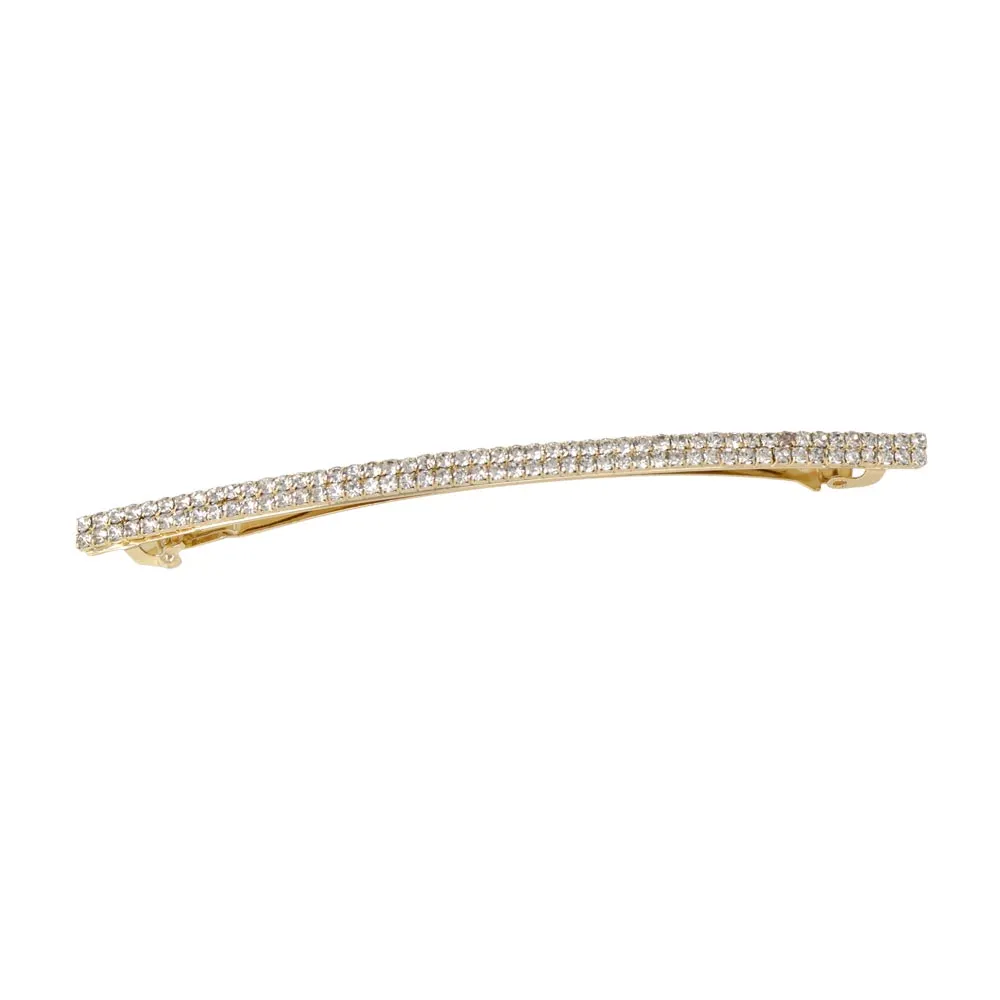 Slim Diamante hair Barrette