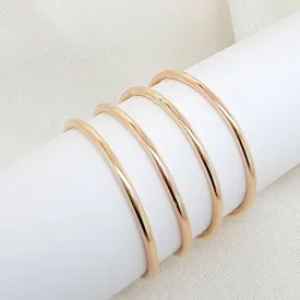 Sparkly shinny stacking rings - Stackable rings - Simple & Minimalist - CG475R. Starts at