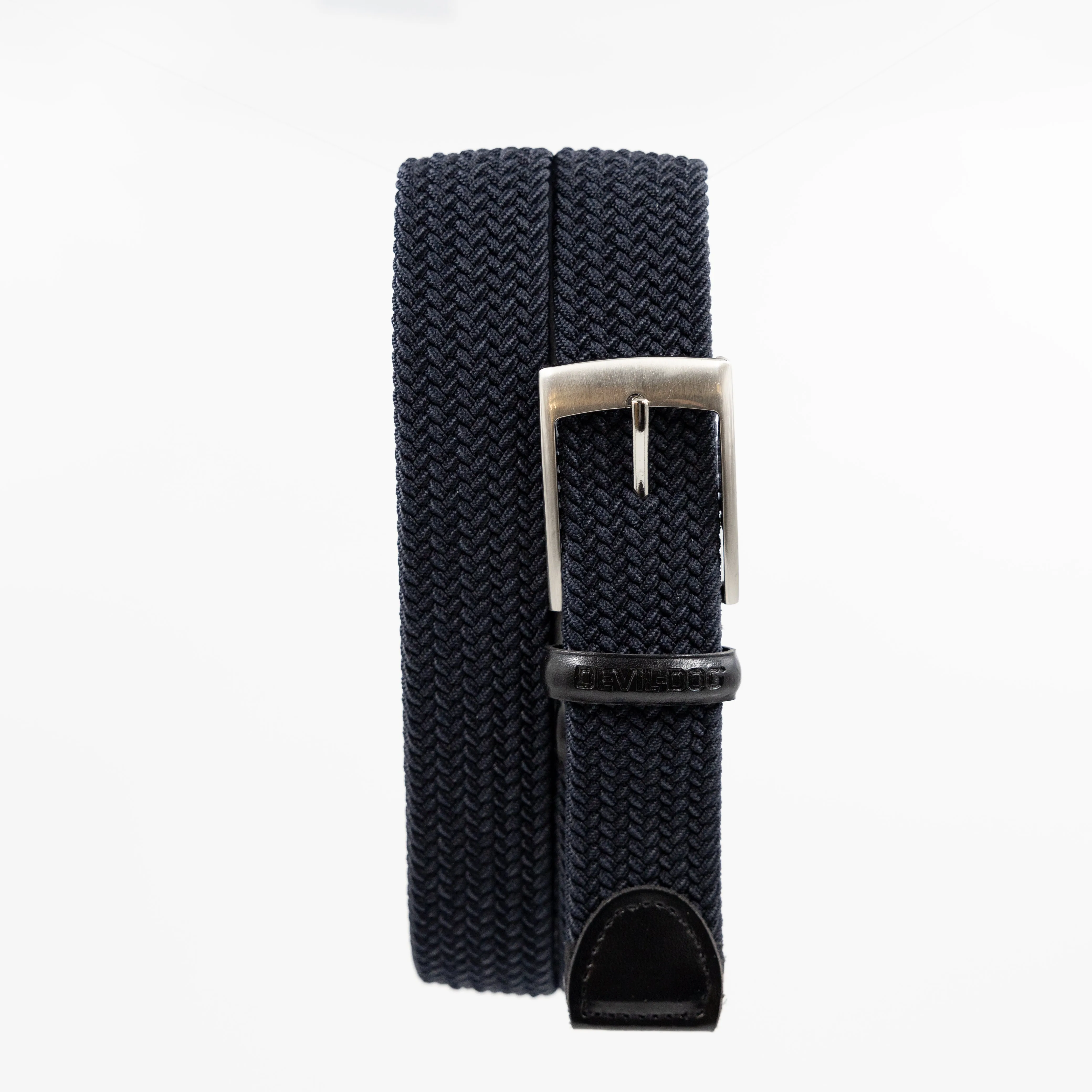 Stretch Woven Belt- Navy