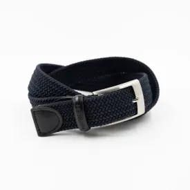 Stretch Woven Belt- Navy