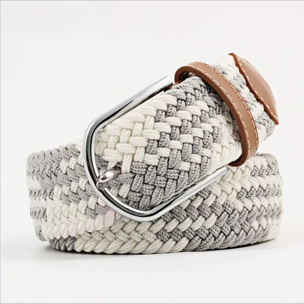 Stretchable Braided Buckle Belt