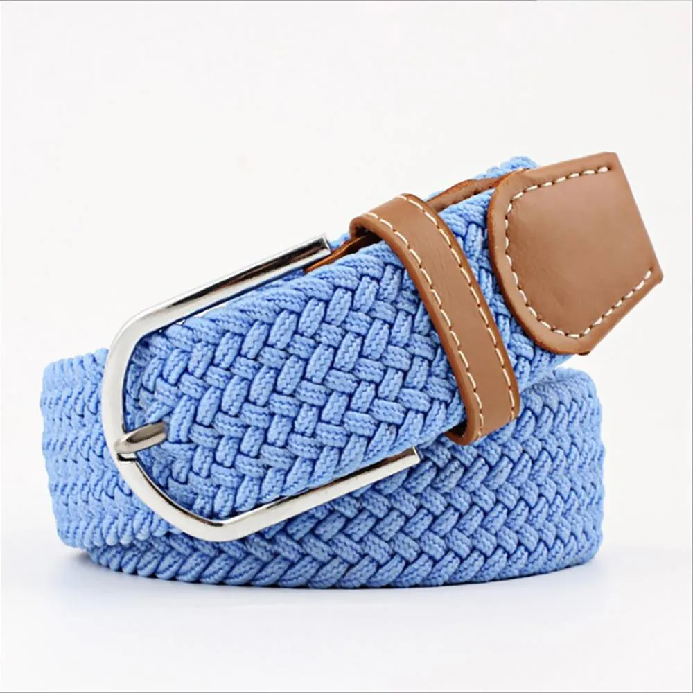 Stretchable Braided Buckle Belt