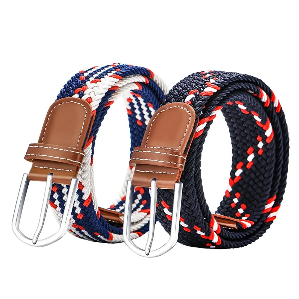 Stretchable Braided Buckle Belt