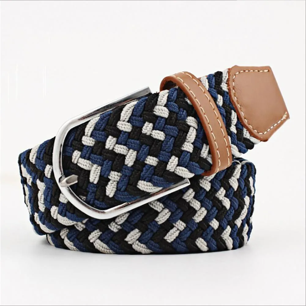 Stretchable Braided Buckle Belt