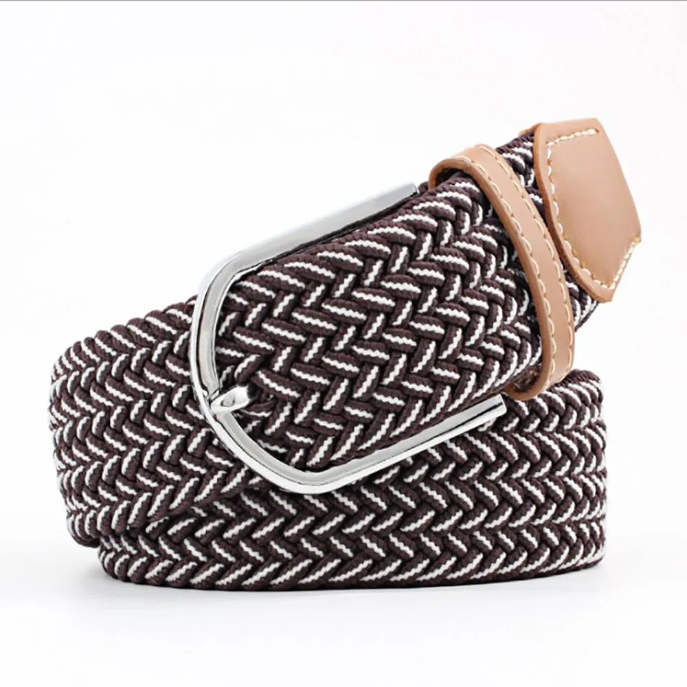 Stretchable Braided Buckle Belt