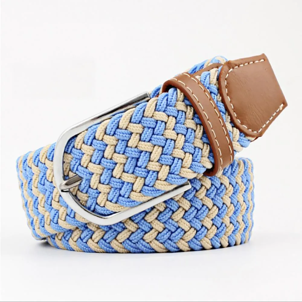 Stretchable Braided Buckle Belt