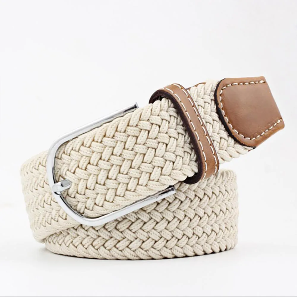 Stretchable Braided Buckle Belt