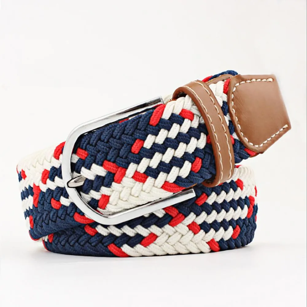 Stretchable Braided Buckle Belt