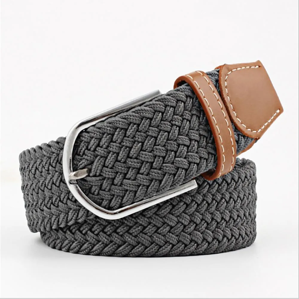 Stretchable Braided Buckle Belt