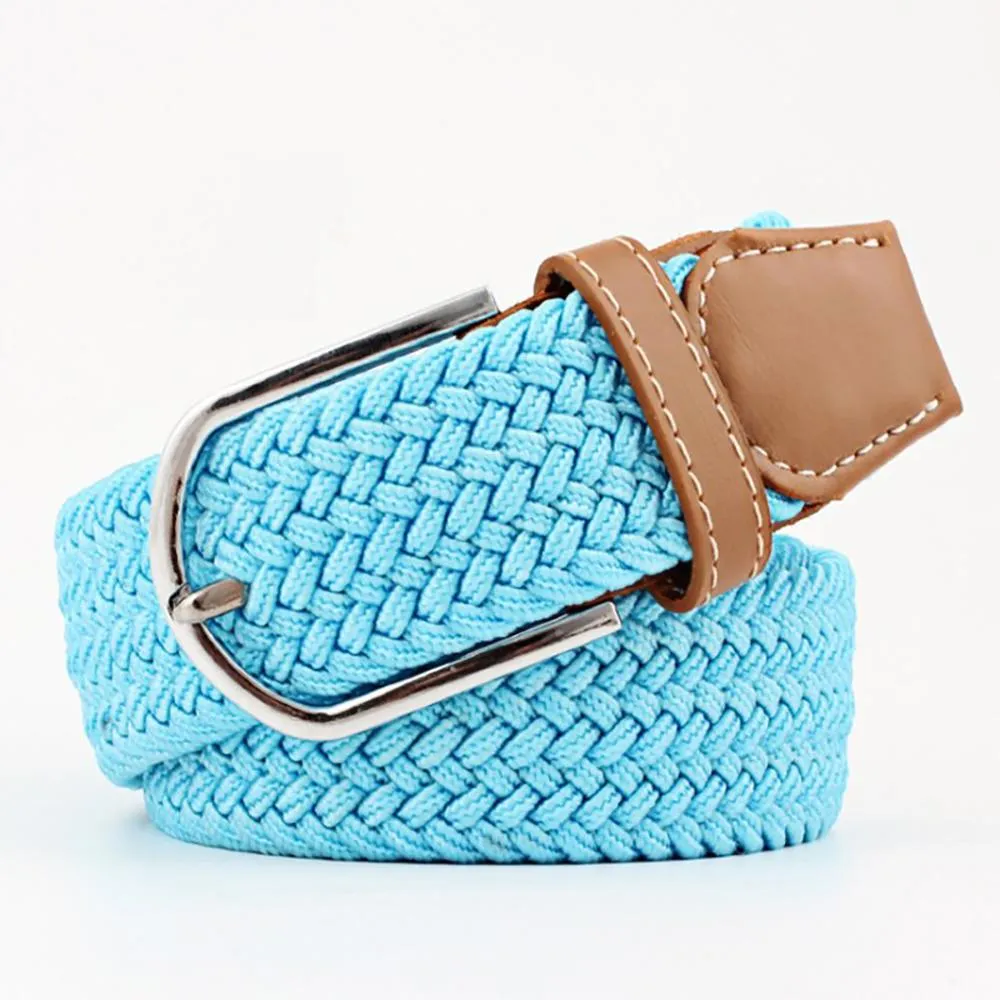 Stretchable Braided Buckle Belt