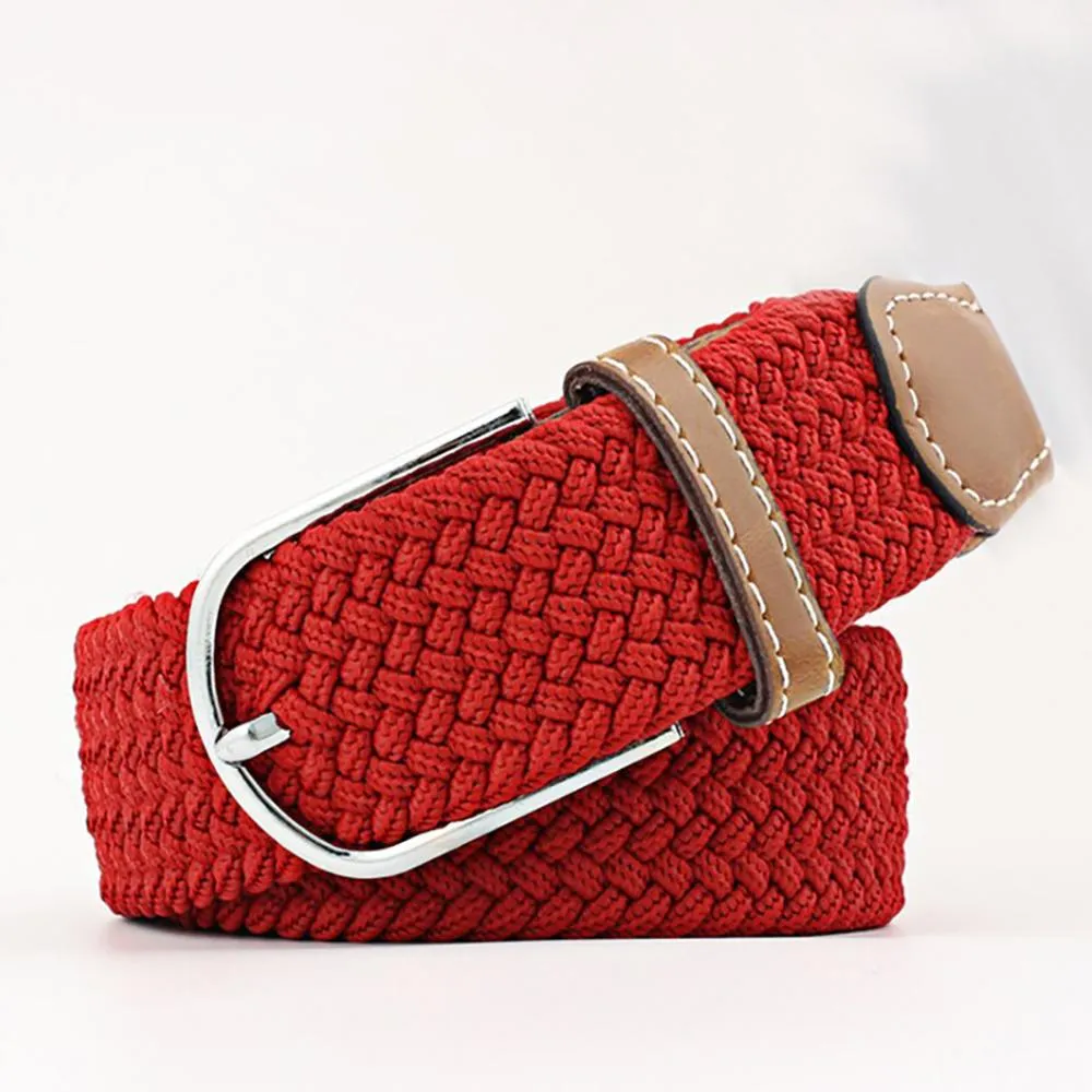 Stretchable Braided Buckle Belt