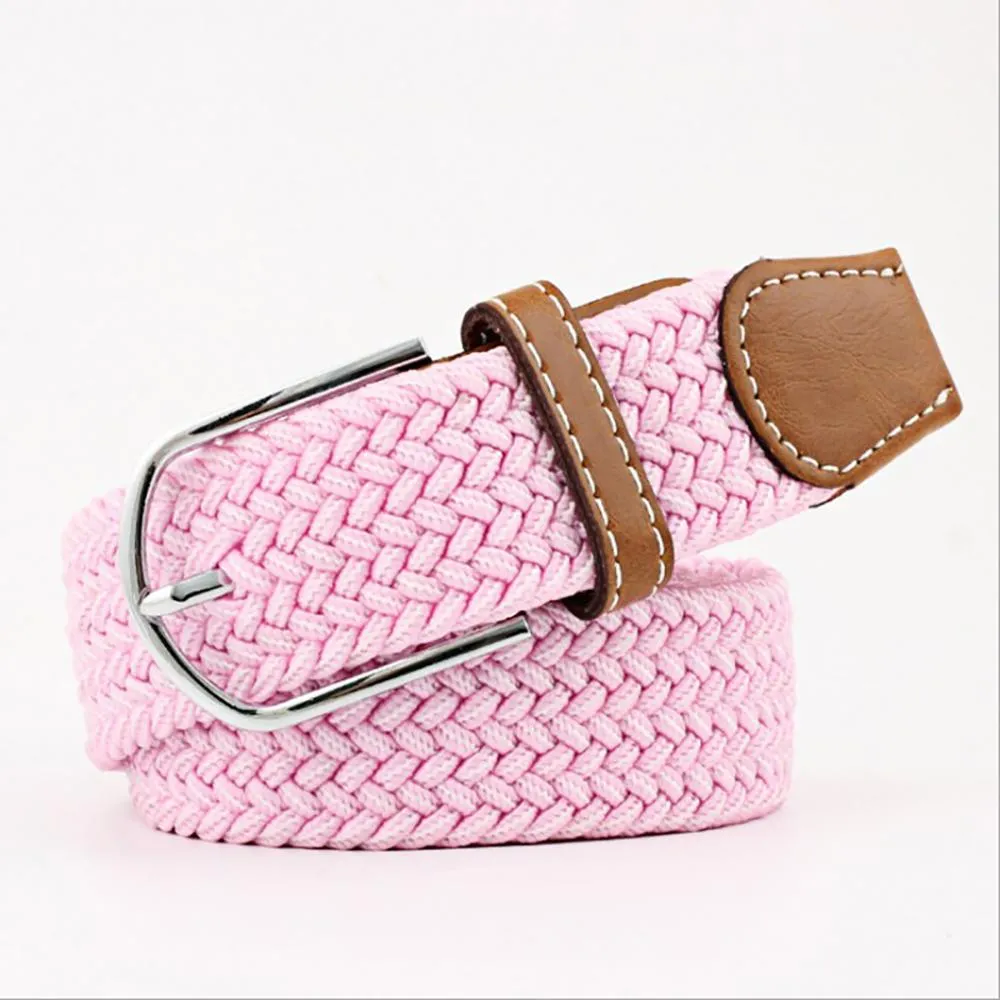 Stretchable Braided Buckle Belt