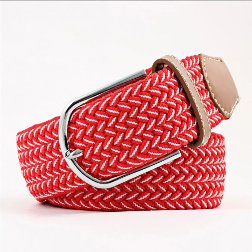 Stretchable Braided Buckle Belt