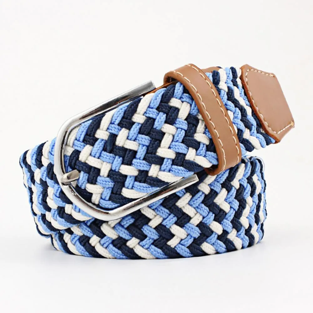 Stretchable Braided Buckle Belt