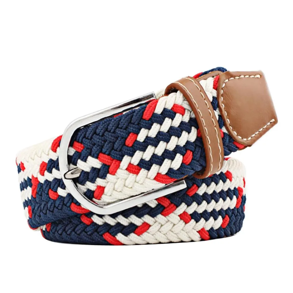 Stretchable Braided Buckle Belt