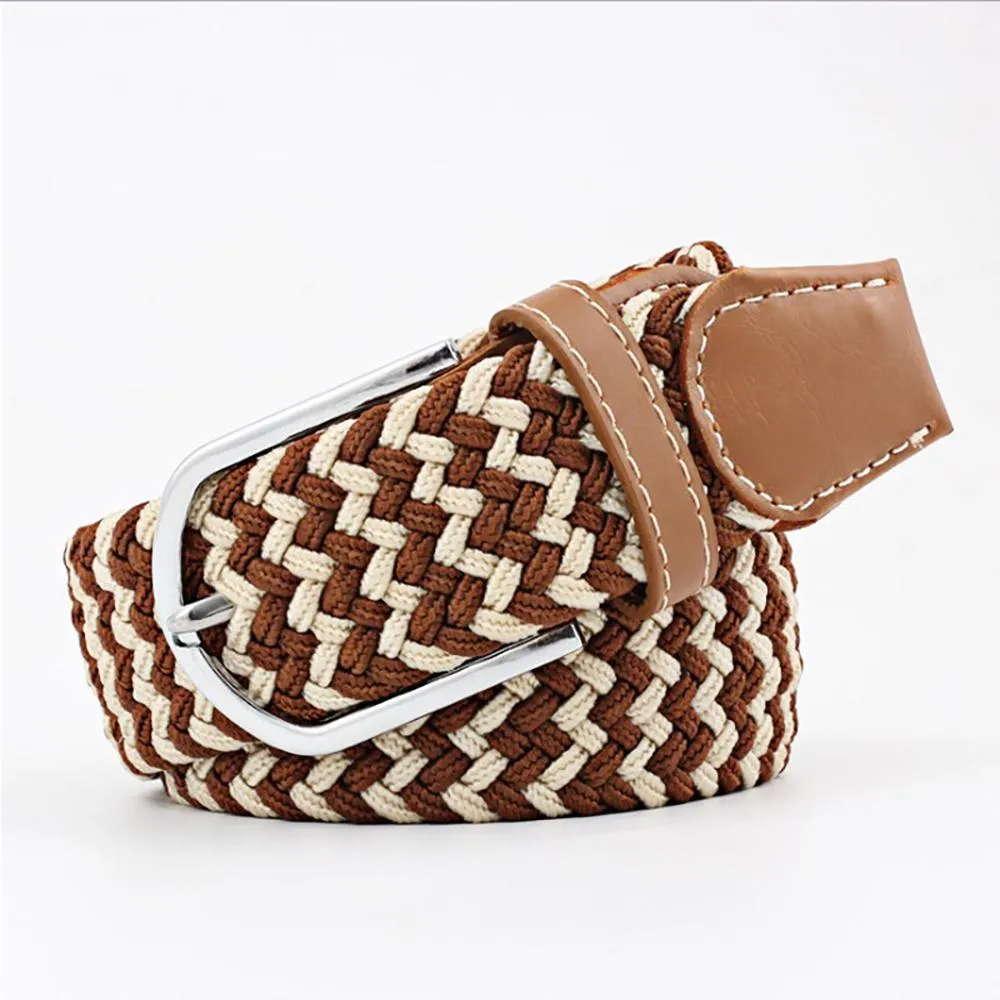 Stretchable Braided Buckle Belt