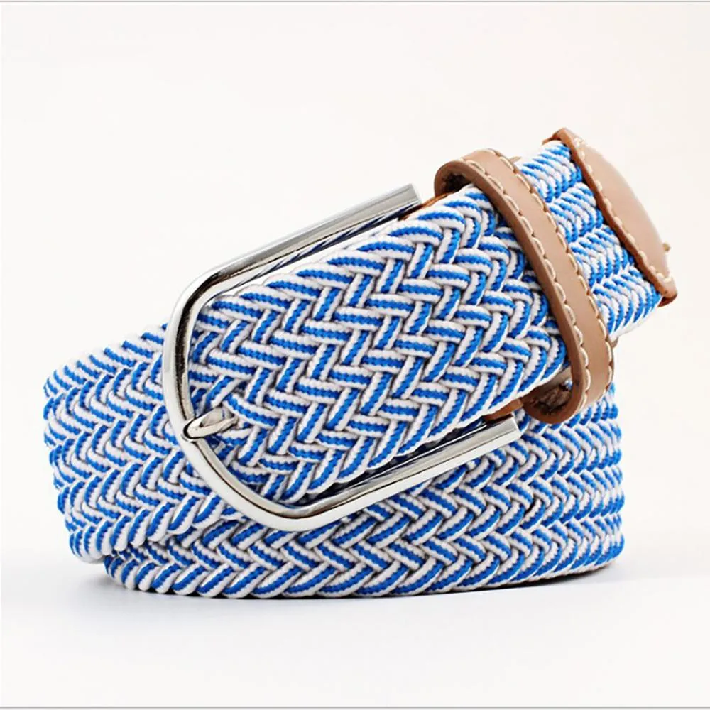 Stretchable Braided Buckle Belt