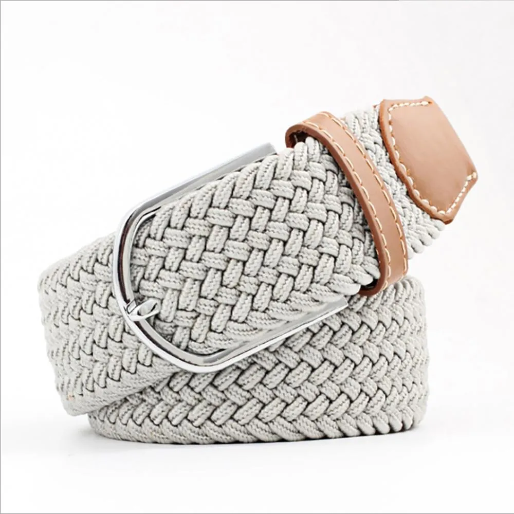 Stretchable Braided Buckle Belt