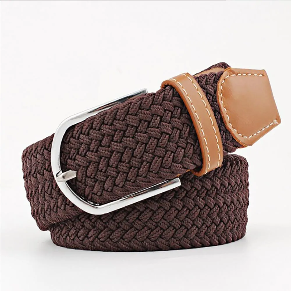 Stretchable Braided Buckle Belt