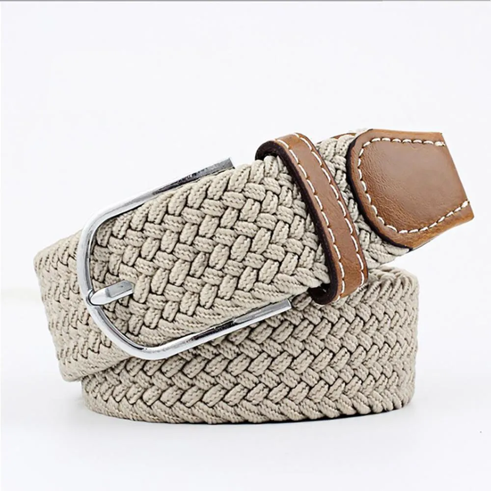 Stretchable Braided Buckle Belt