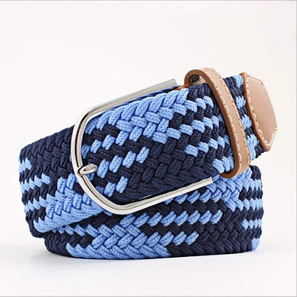 Stretchable Braided Buckle Belt