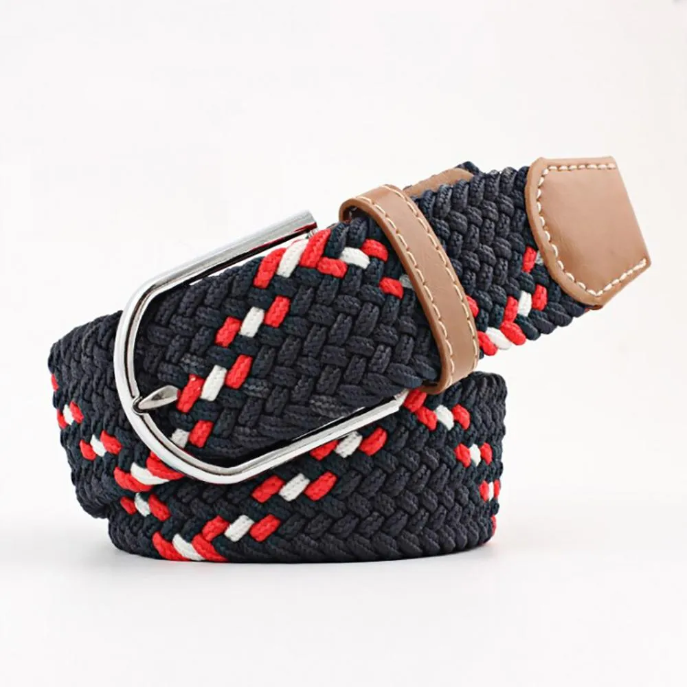 Stretchable Braided Buckle Belt