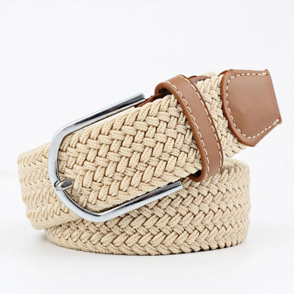 Stretchable Braided Buckle Belt