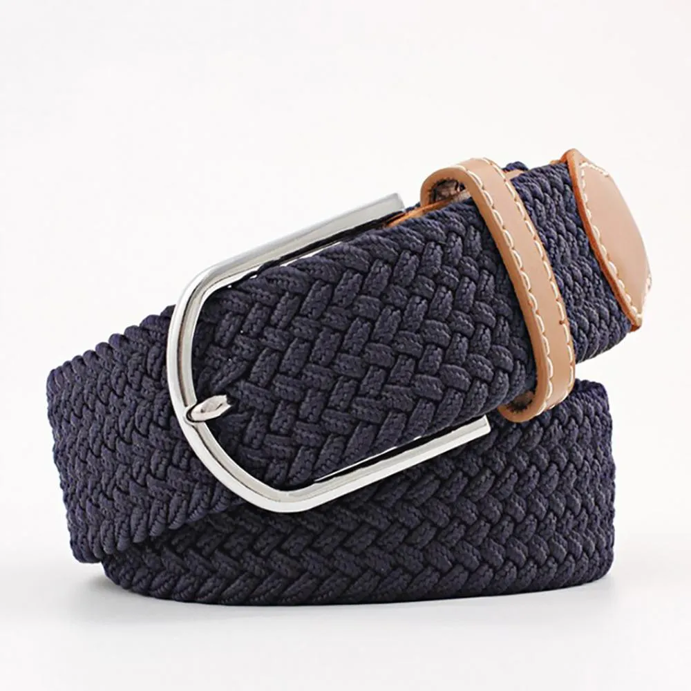 Stretchable Braided Buckle Belt