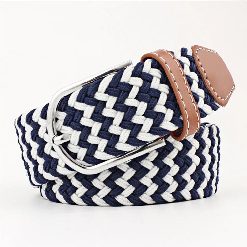 Stretchable Braided Buckle Belt