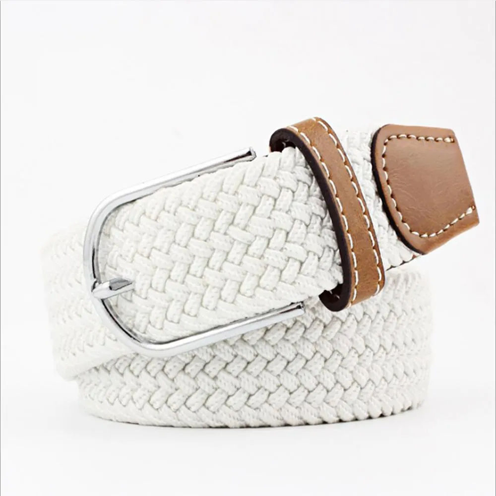 Stretchable Braided Buckle Belt