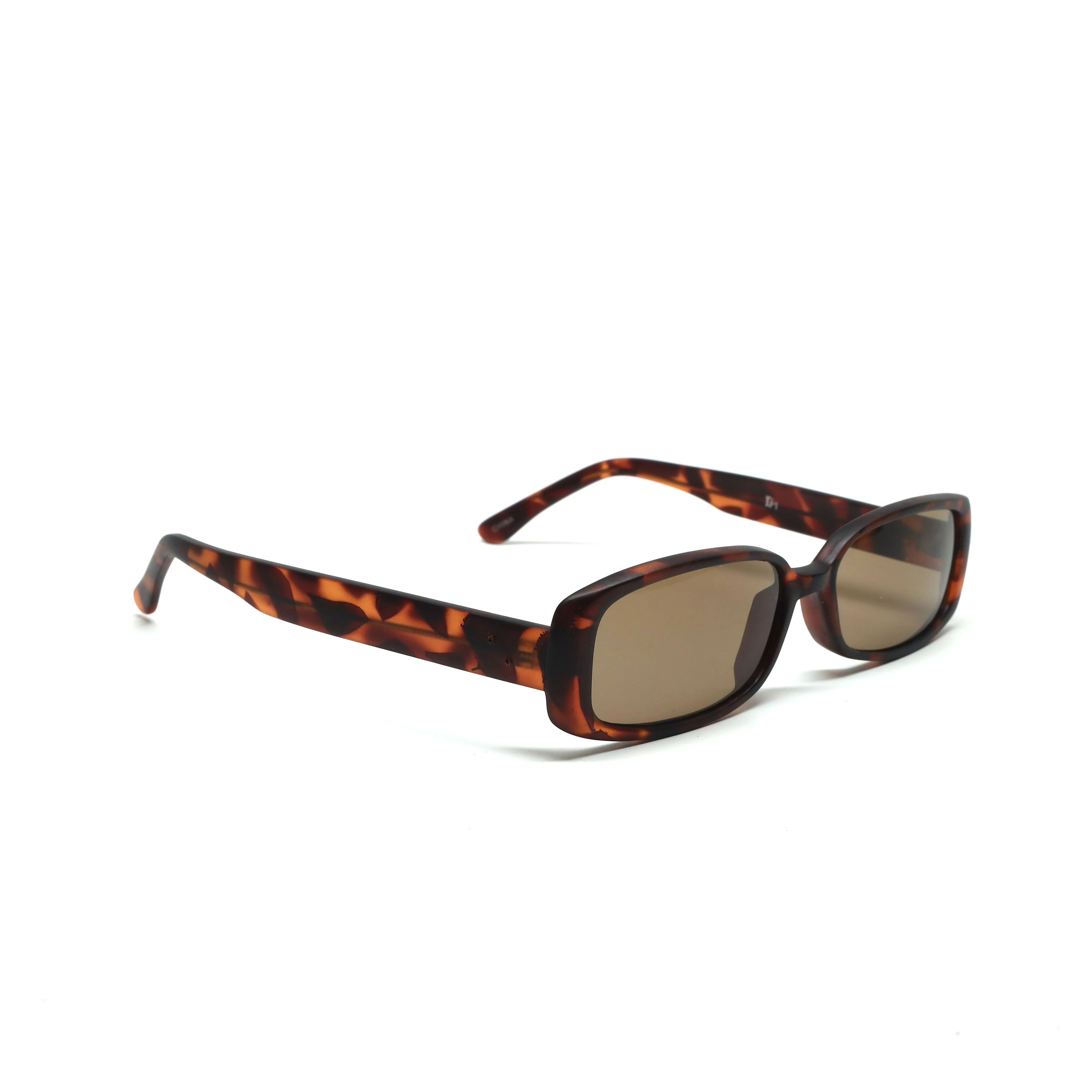 //Style 22// Deluxe Vintage 90s Rectangle Frame Sunglasses - Tortoise